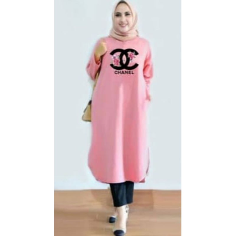 TUNIK wanita fashion/atasan wanita/ kaos wanita babyterry premium IMPORT (Ch4NLTOP)