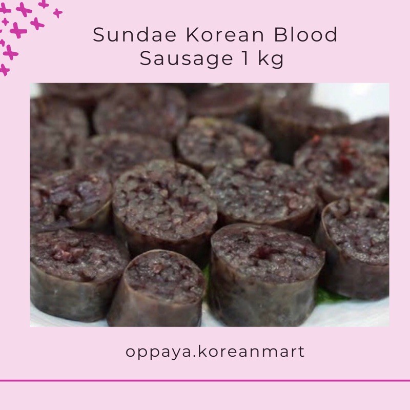 SUNDAE SAUSAGE - KOREAN BLOOD SAUSAGE 1kg