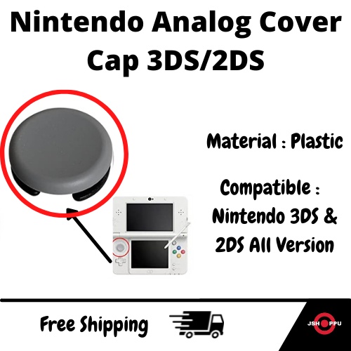 Analog Cover 3ds Topi Tombol Jamur Circle pad Replacement Nintendo 3DS 2DS 3DS XL LL