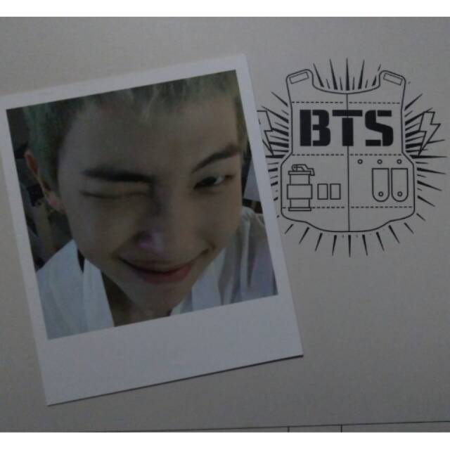 BTS Polaroid photo wings rap monster