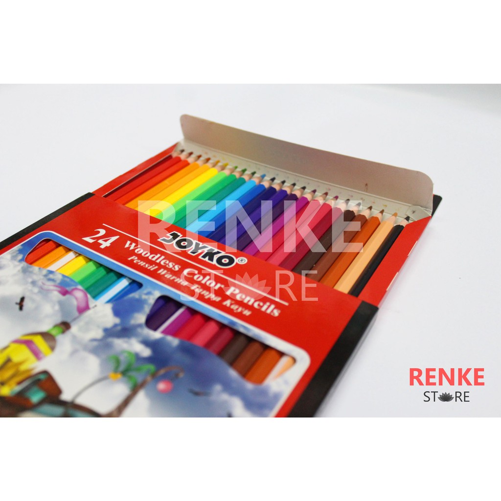 

Pensil Warna Joyko 24 - Color / Colour Pencils