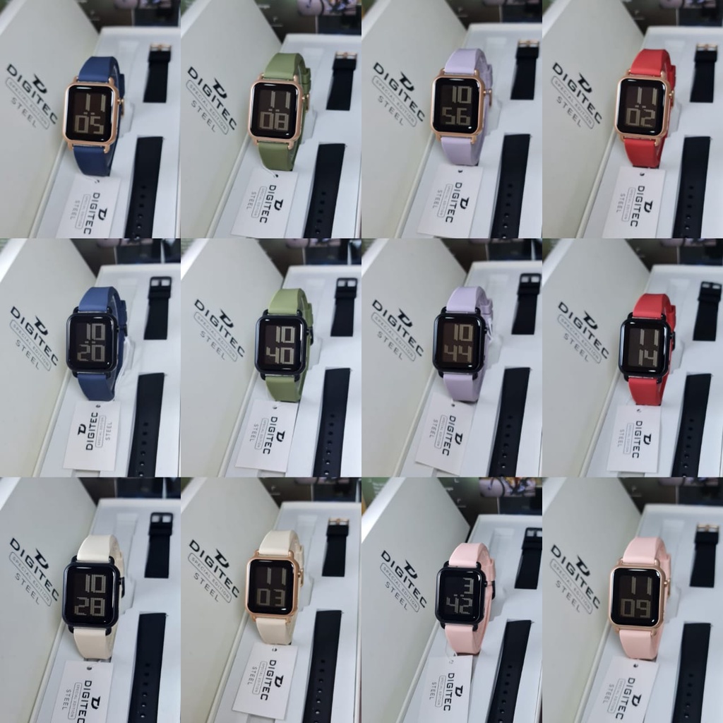 GROSIR JAM TANGAN DIGITAL DIGITEC DGS 6090 / DGS-6090 / DGS6090 ORIGINAL GARANSI RESMI 1 TAHUN MODEL