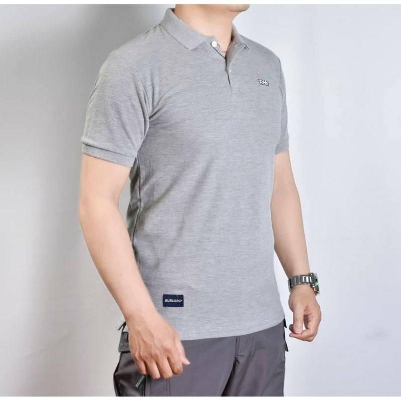 Kaos kerah Burlois/Polo Burlois Premium