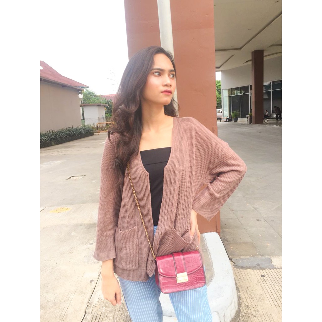 cardigan rajut