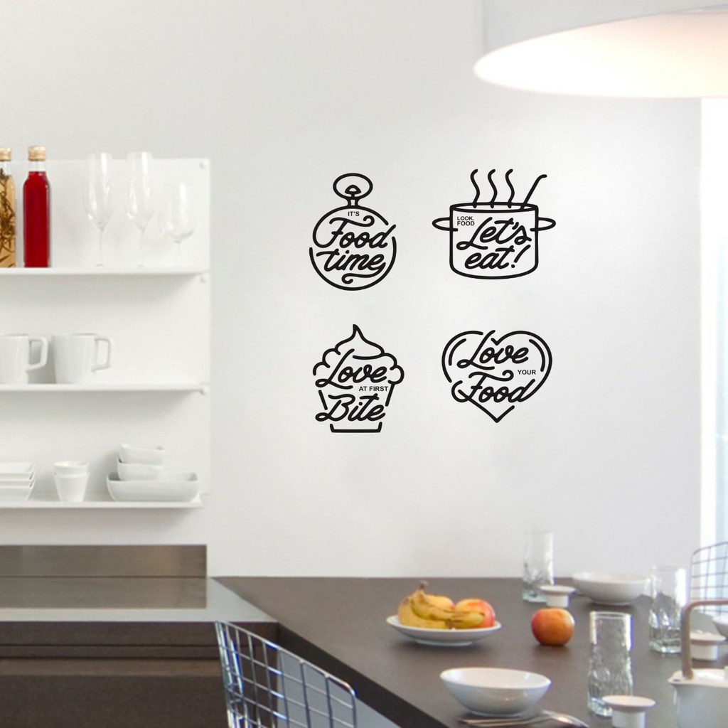 STICKER DAPUR / Sticker Kitchen Food Time