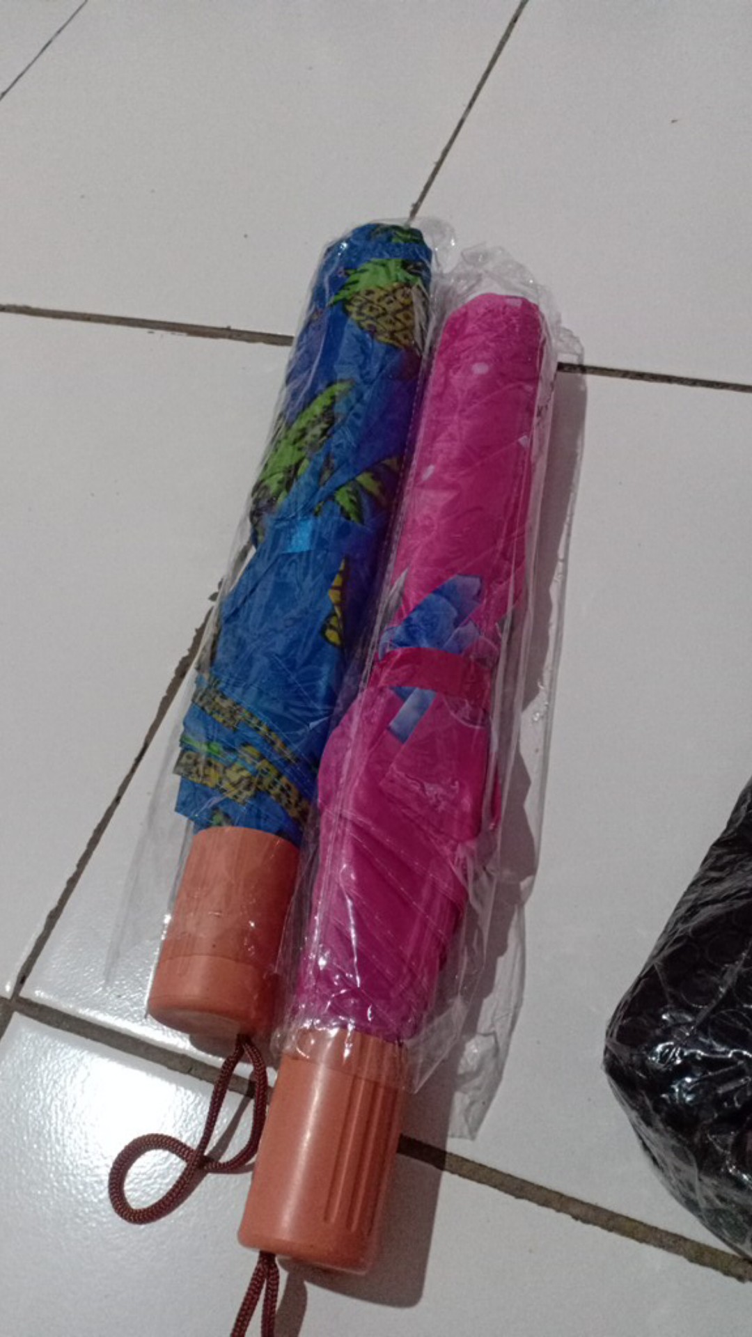 Payung / Payung Saten / Payung Lipat 2  Satin / Payung Mini Lipat 2 Motif