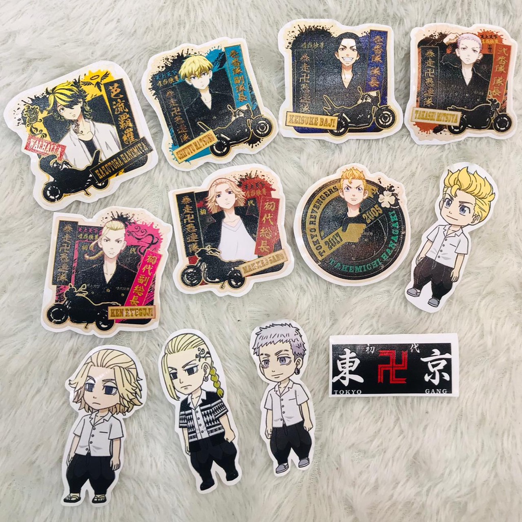 Set Sticker Tokyo Revengers Anime