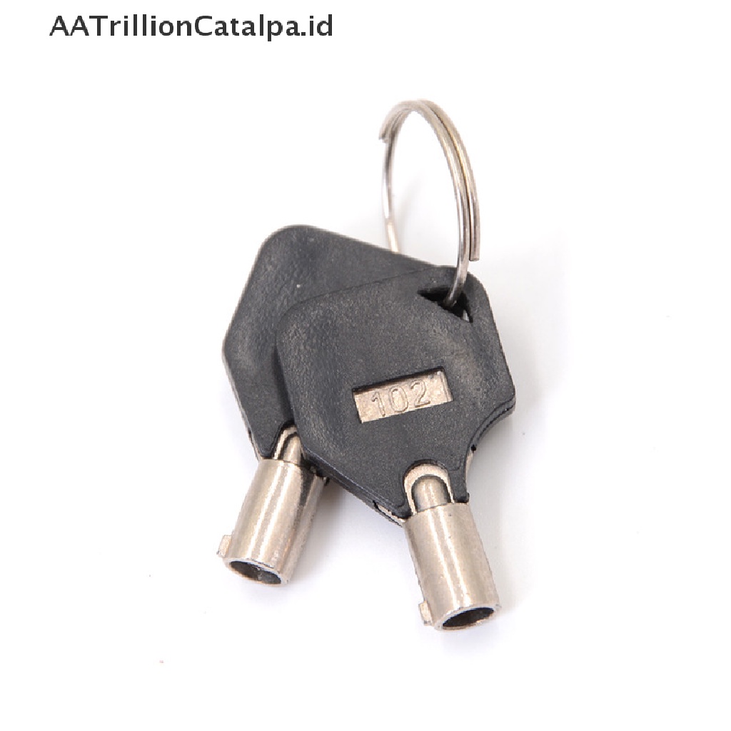 Aa Kunci Cam Lock Lemari Kabinet Kotak Surat Bentuk Segitiga Bahan Zinc alloy