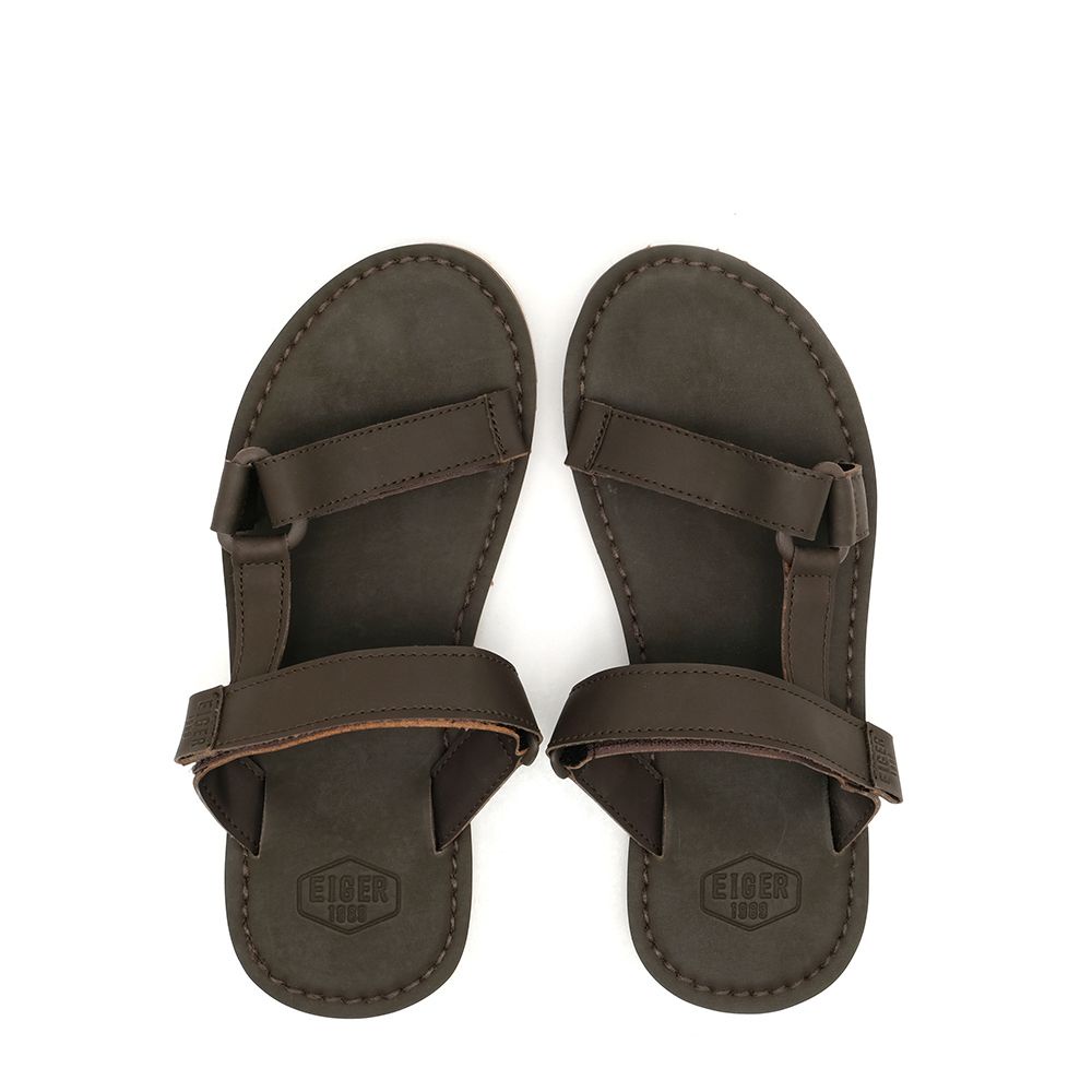 Eiger001 Sandal Slip-On Dublin, Brown 6729 | Sandal Pria Wanita
