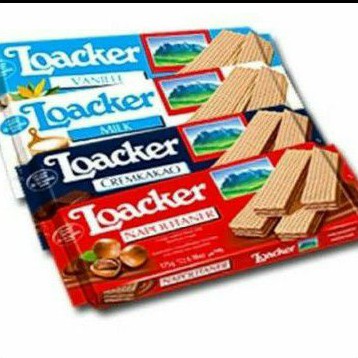 Loacker biscuit 175gr / wafer loacker