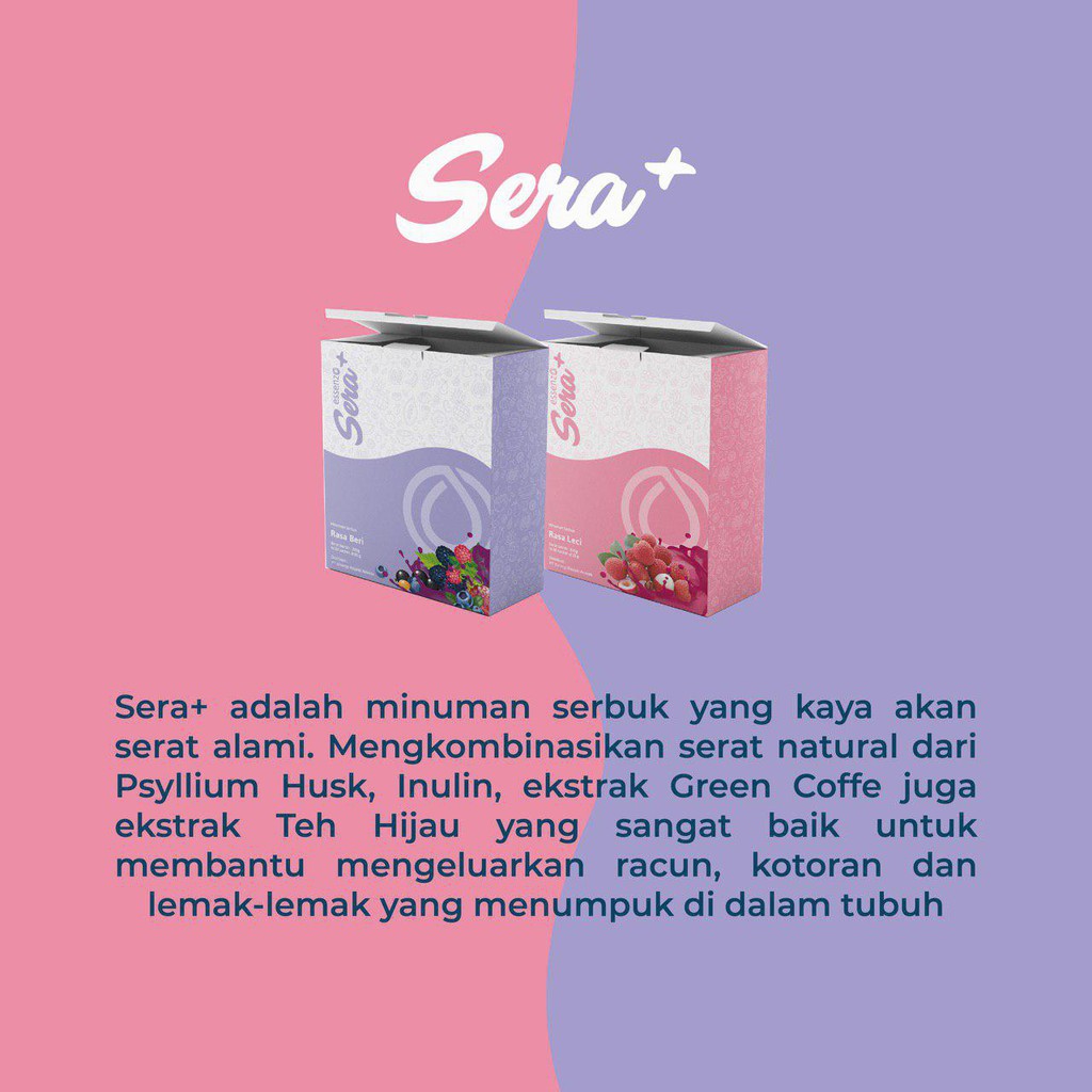 

Herbal Sera+ Rasa Beri dari Essenzo 15 x 15 gr