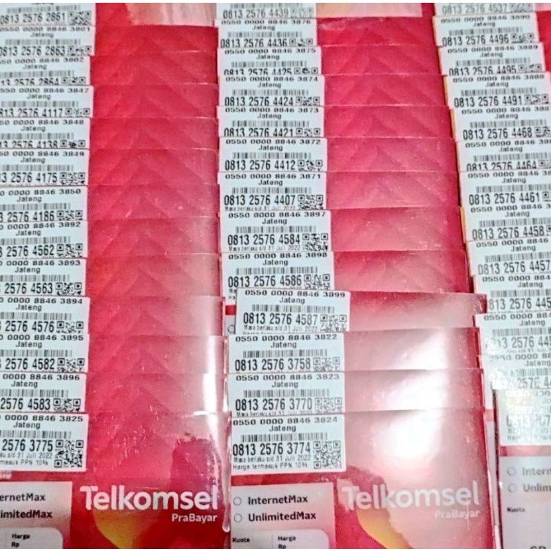 KARTU PERDANA TELKOMSEL ACAK INDOSAT ACAK AKTIF 0K TINGGAL PAKAI NOMOR ACAK