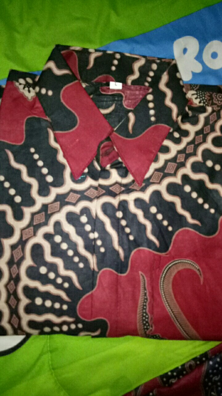 Batikalfa16 New Arrival Distro Batik Pria Bordir Sogan Hrb026 Batikaf Notoarto Batik Ipnu-ippnu