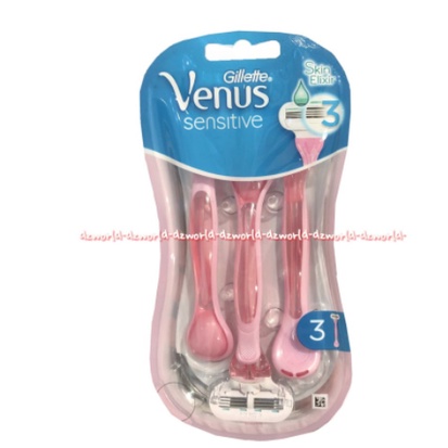 Gillette Venus Skin Elixir 3blade Shaver Pisau Cukur Wanita Gilete Gillete Gilette Fenus