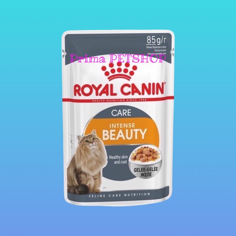 Royal Canin care Intense Beauty Pouch Wet food makanan kucing cat food