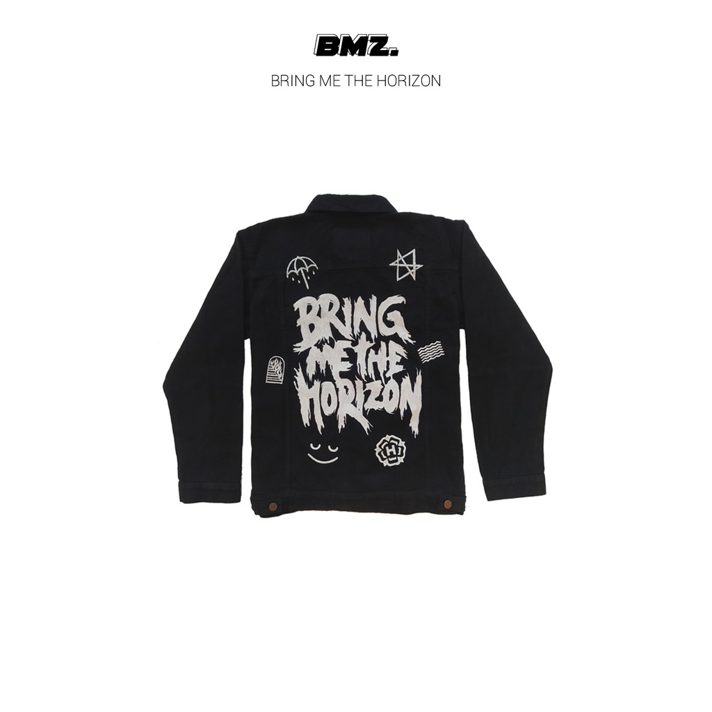 Jaket Lukis Denim BMTH - Bamrunoz