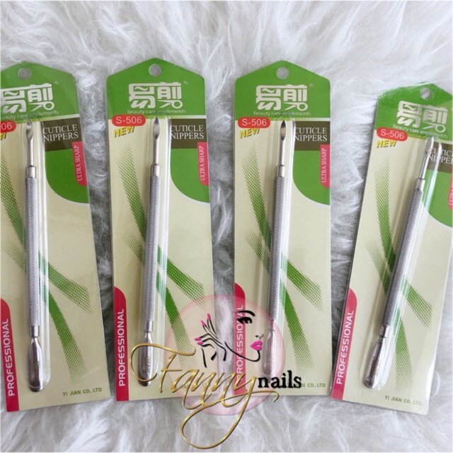 Cuticle pusher yi jian S-506 ORIGINAL UJUNG RUNCING BENGKOK pendorong kutikula manicure pedicure