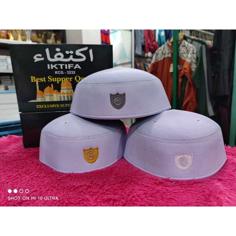 kopiah iktifa ready.