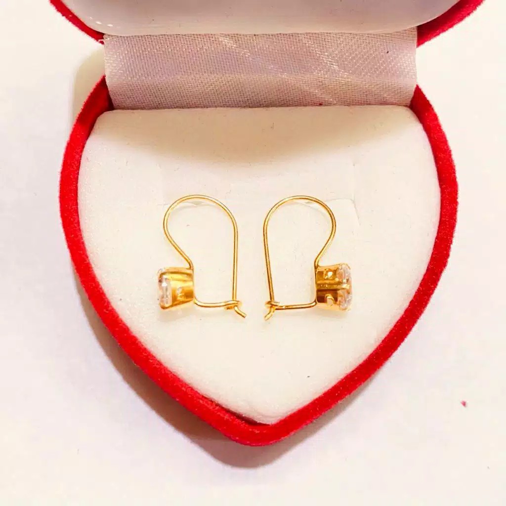 ( C O D ) anting desi permata gold