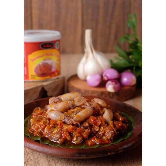 

Sambal Baby Cumi Cabai Merah Saminak