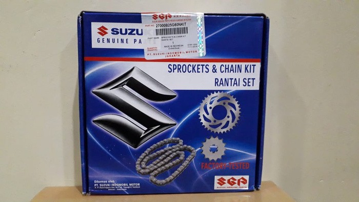 (Gear Paket) Gearset Satria FU 150 Lama SGP (Asli Suzuki)