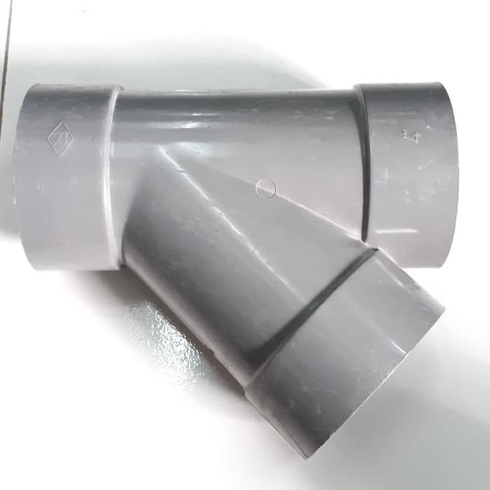 Tee Y 4" Rucika Te 4 inch / Sambungan Pipa Air Paralon