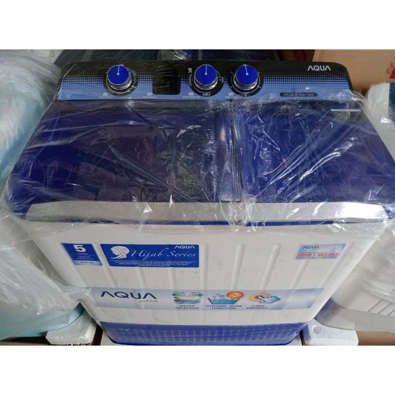 mesin cuci aqua Sanyo 9kg qw 980 xt