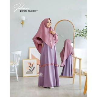 JIHAN SYARI UKURAN M - L - XL - XXL - XXXL PLUS JILBAB GAMIS TERBARU KEKINIAN PESTA KONDANGAN DRESS PLUS KHIMAR BUSUI RESLETING DEPAN GAMIS REMAJA SET MAXI DRESS JUMBO TERLARIS MURAH HARGA PROMO SETELAN WANITA FASHION MUSLIM