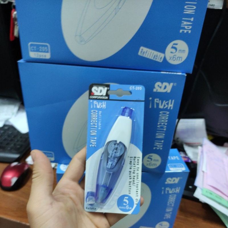 

H7Y correction tape tipex roll sdi ct 205