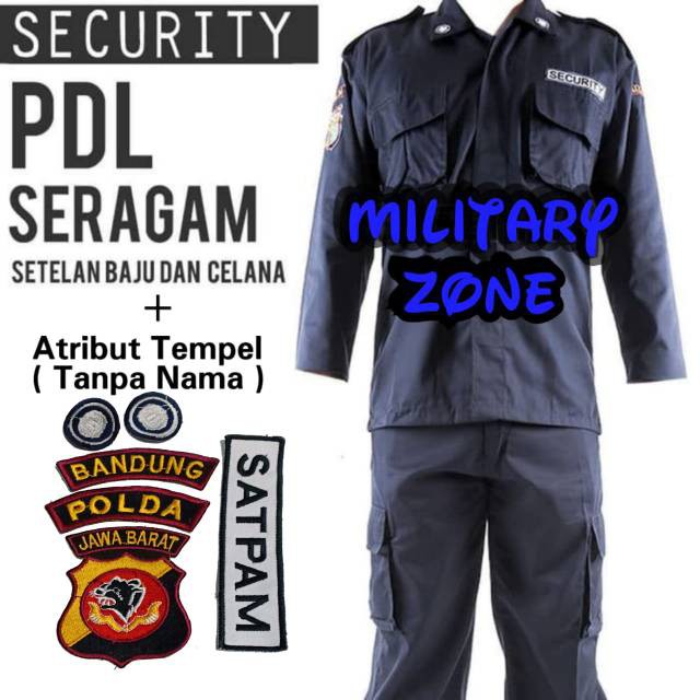 baju pdl satpam