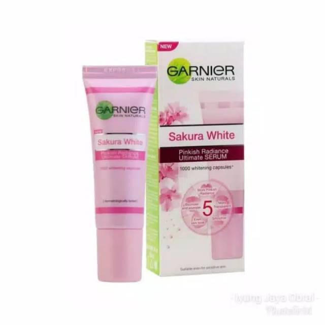 Garnier Sakura White Super Essence Shopee Indonesia