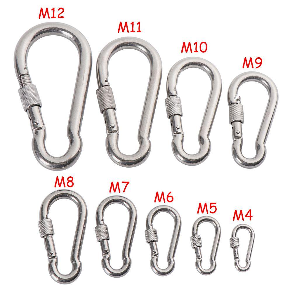 Suyo Kunci Ring Link Cepat Peralatan Berkemah Outdoor Climbing Gear Safety Hook