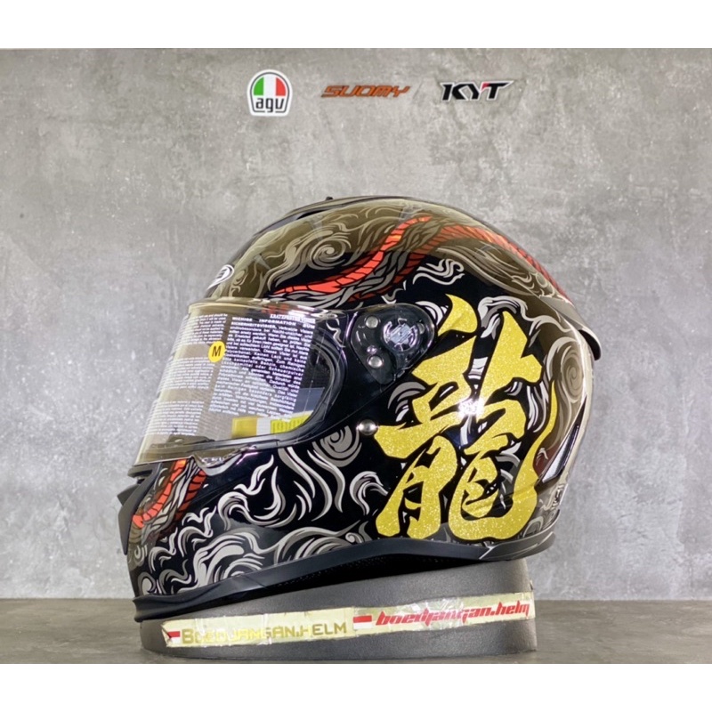 ZEUS HELM ZS 822 AO15 BLACK RED - ZEUS 822 FULL FACE MOTIF AO15 - HELM ZEUS FULL FACE-7