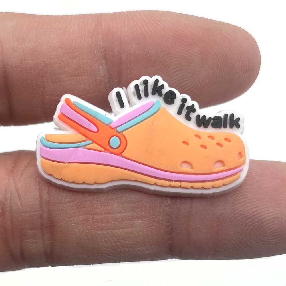 jibbitz crocs  croc charms Aksesoris Sepatu s Lucu Bahan PVC Untuk Anak jibz