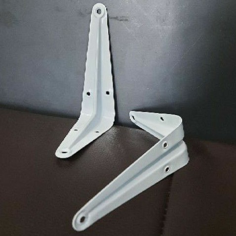 Siku Rak L 6&quot;x 8&quot; Putih / Shelf Bracket White Harga Per Pcs (A154)