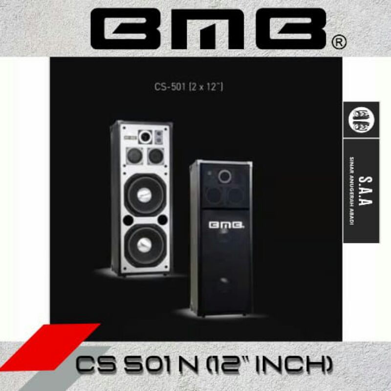 SPEAKER PASIF BMB CS-501(12"inch X 2)