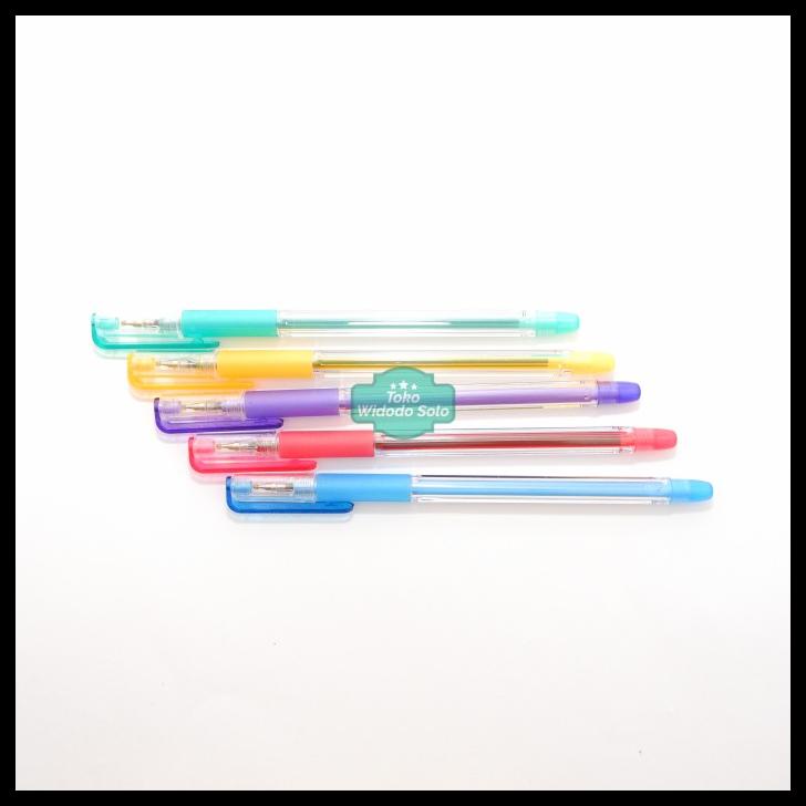 

Pulpen Standard B'Live Tinta Hitam 0.3Mm 1 Lusin