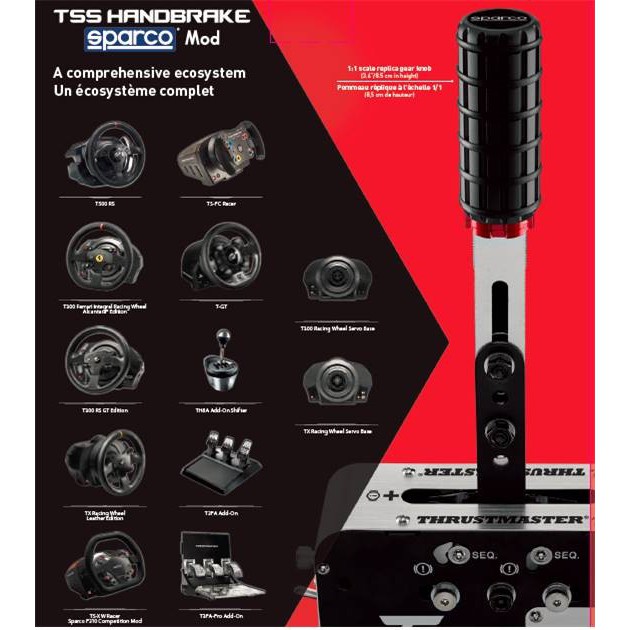 Thrustmaster TSSH Sequential Shifter &amp; Handbrake Sparco