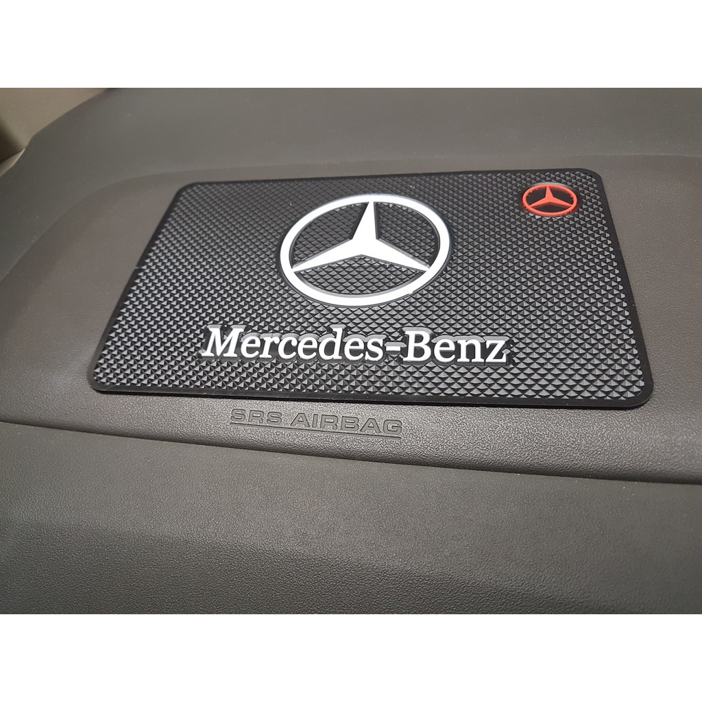 Dashmat anti slip sticky pad HP dashboard mobil MERCY MERCEDES BENZ A B C E Class CLS CLK SLK CLA ML