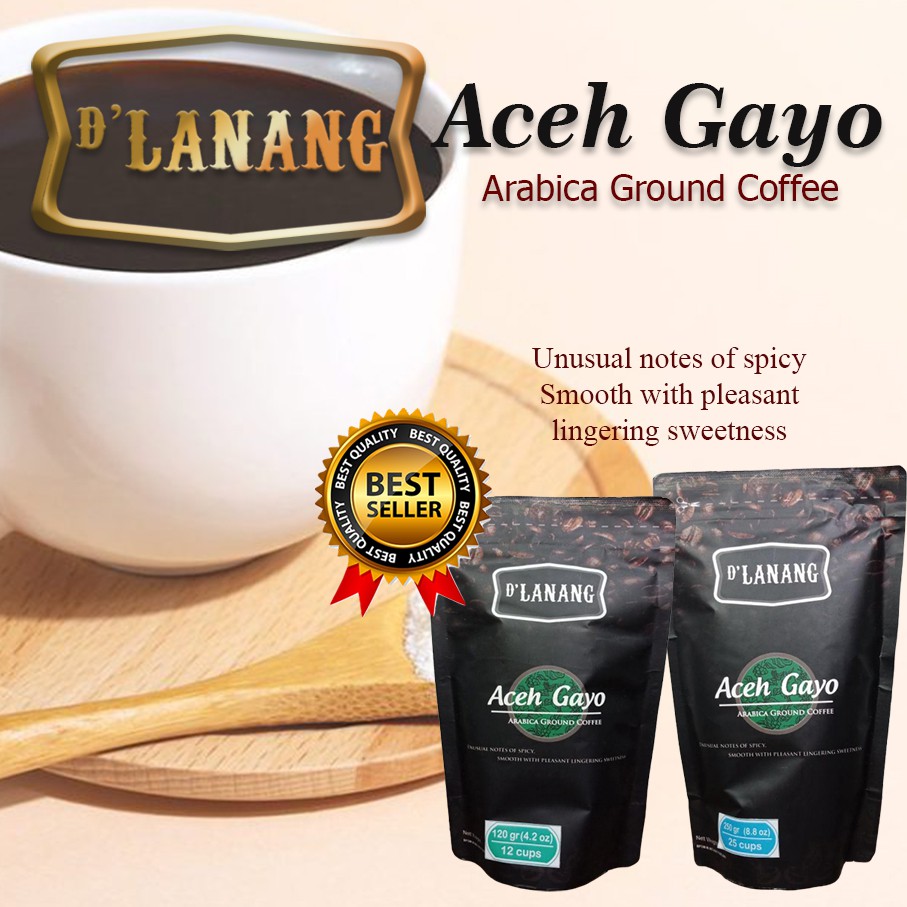 

TERLARIS De Lanang Aceh Gayo Arabika Ground Cofee Original