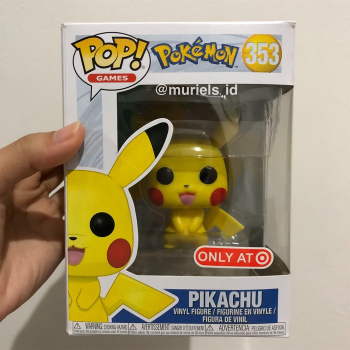 funko pop pokemon pikachu exclusive vinyl figure