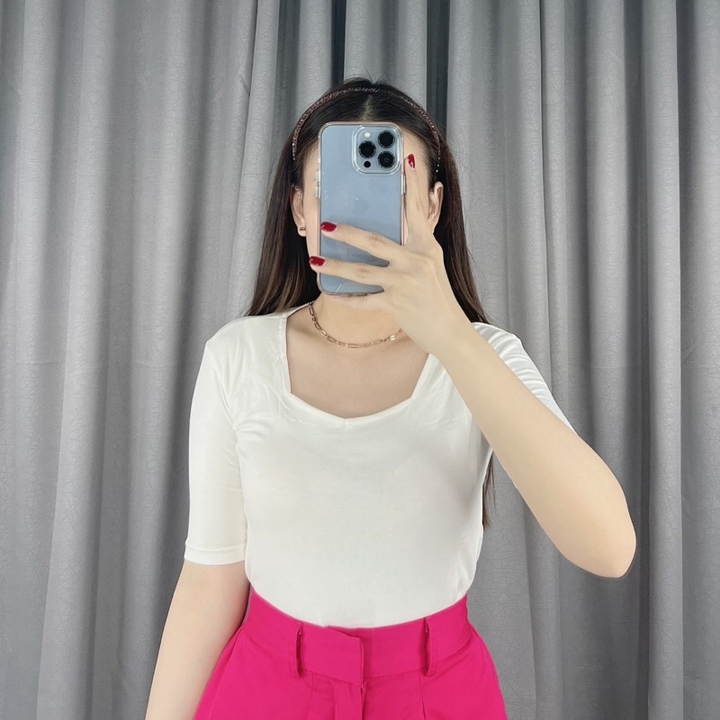 SweetHeart neck Top | Atasan sweetheart