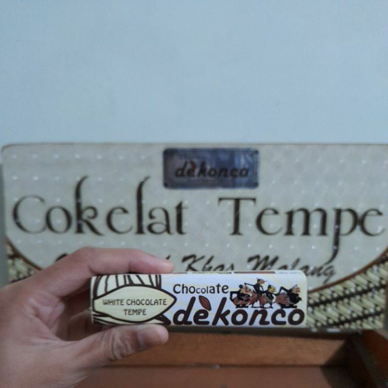 

white cokelat tempe dekonco