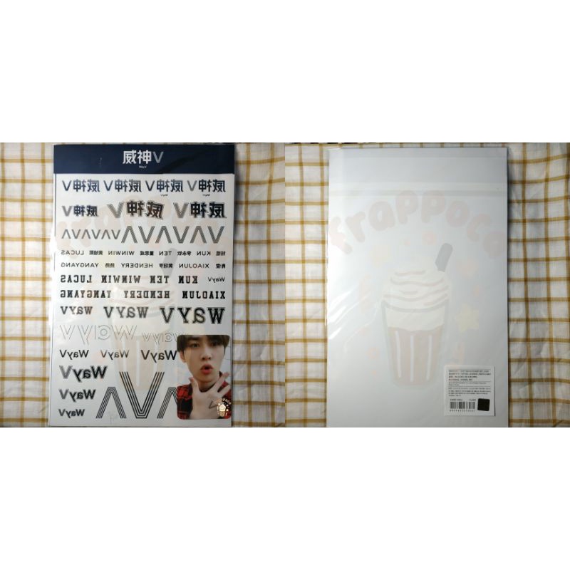 (Sealed) WayV Kun Tatto Sticker Take Off