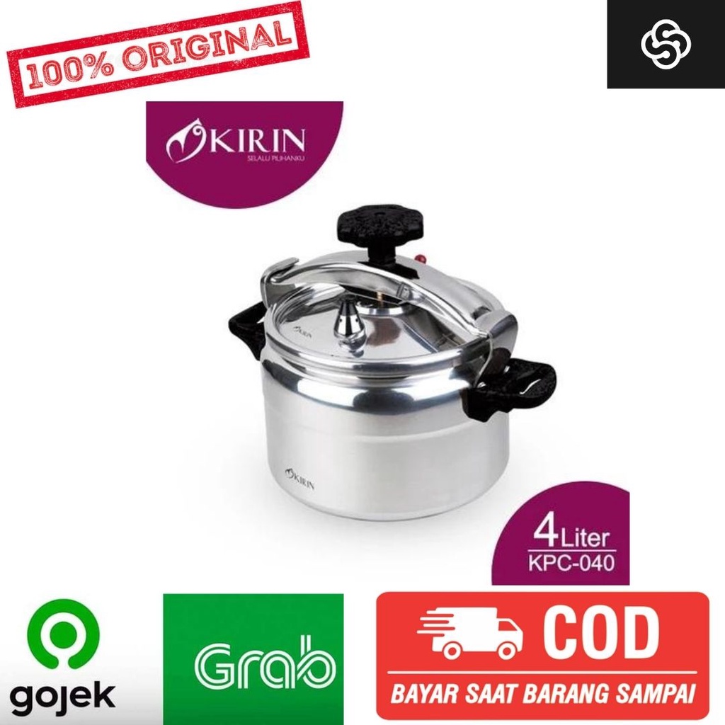 KIRIN KPC-040 PRESSURE COOKER 4 LITER