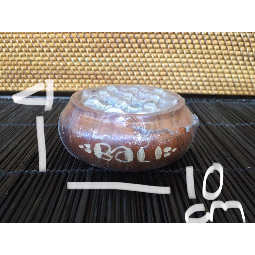 Asbak kayu unik bali