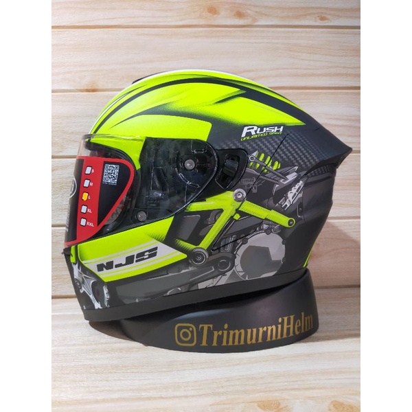 Njs zx-1 motif rush yellow doff