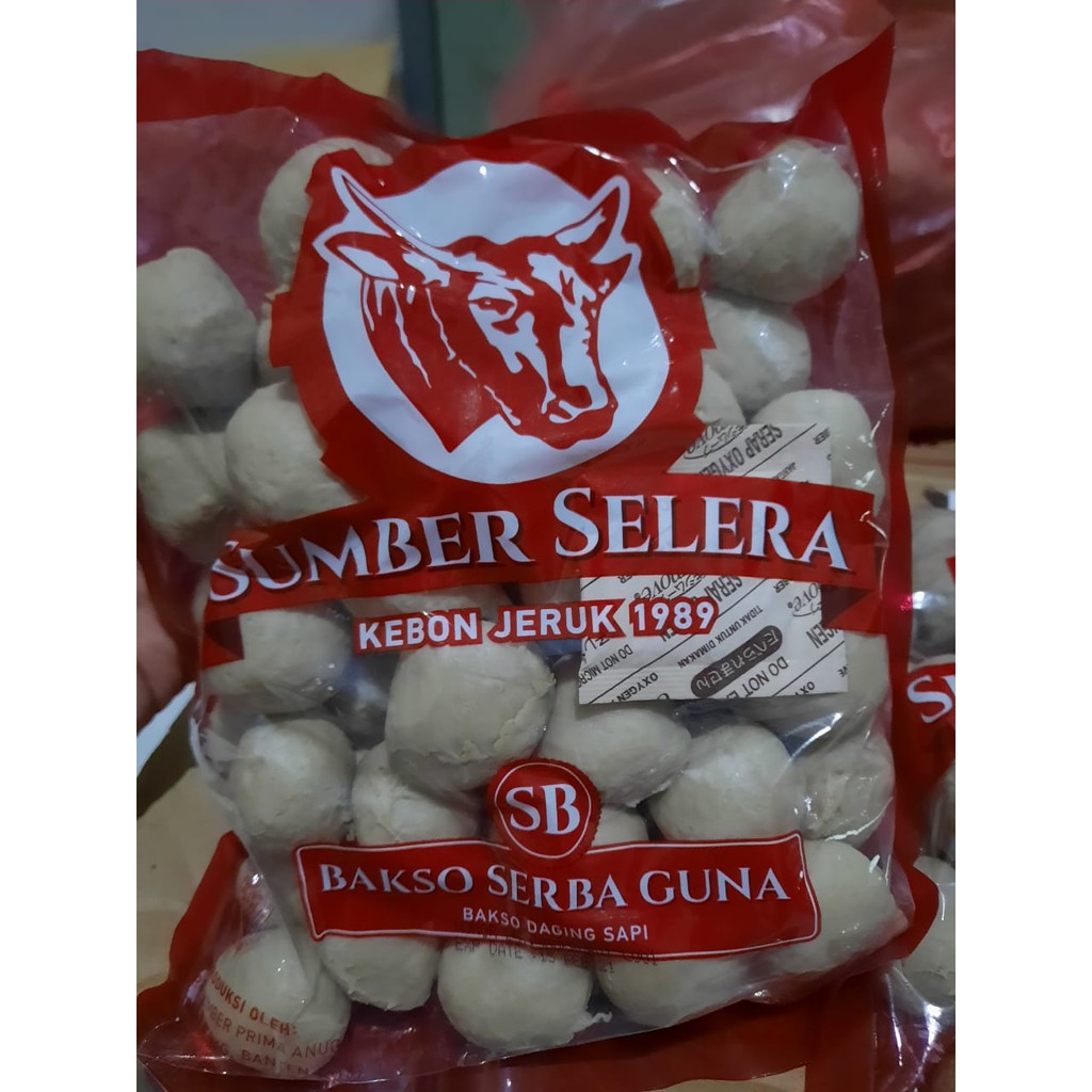 

SUMBER SELERA SB Bakso Serba Guna (Bakso Daging Sapi) 50pcs