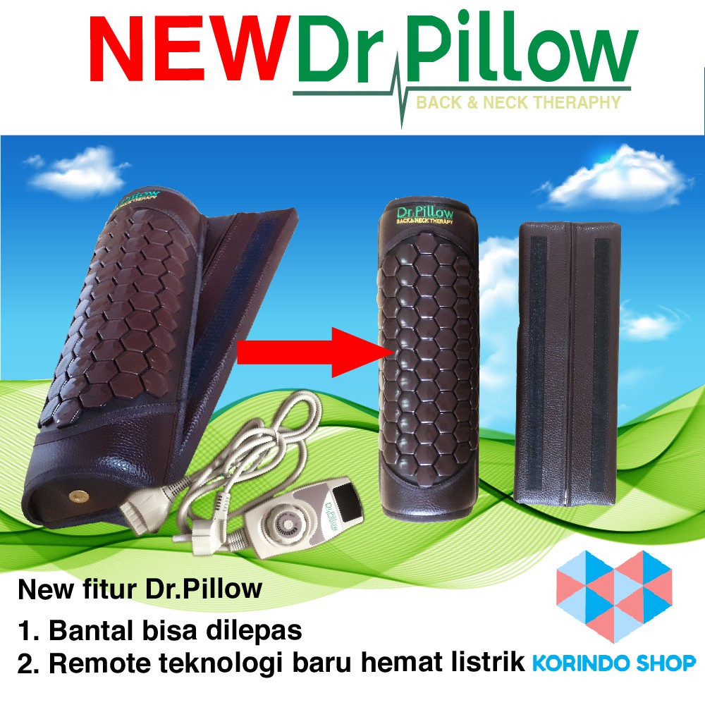 Dr Pillow Bantal Terapi Kesehatan Pinggang dan Leher