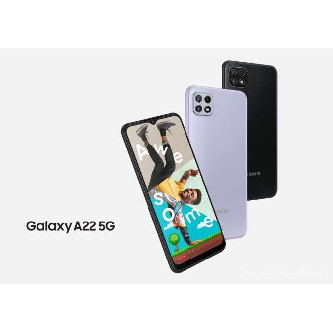 SAMSUNG GALAXY A22 5G RAM 6/GB/128GB GARANSI RESMI